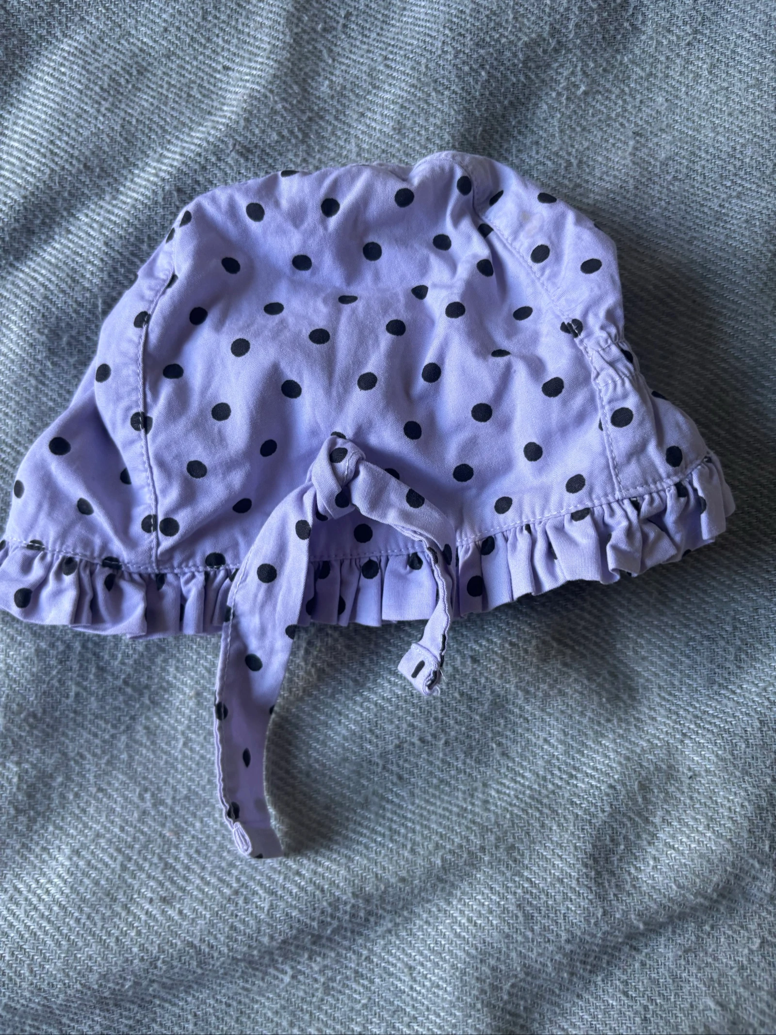 232/ Chapeau Lila a pois - Cocoon - 45 cm – photo 2